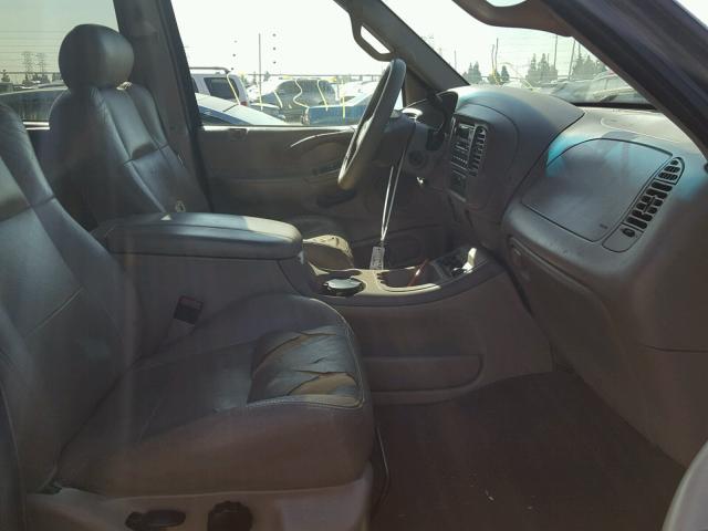 1FMRU17L72LA68889 - 2002 FORD EXPEDITION BLACK photo 5