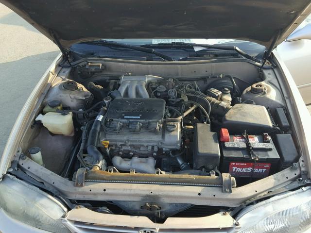 JT2BF12K7T0149269 - 1996 TOYOTA CAMRY LE TAN photo 7