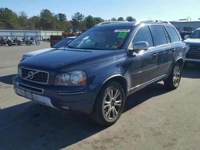 YV4952CZXD1631818 - 2013 VOLVO XC90 3.2 BLUE photo 2