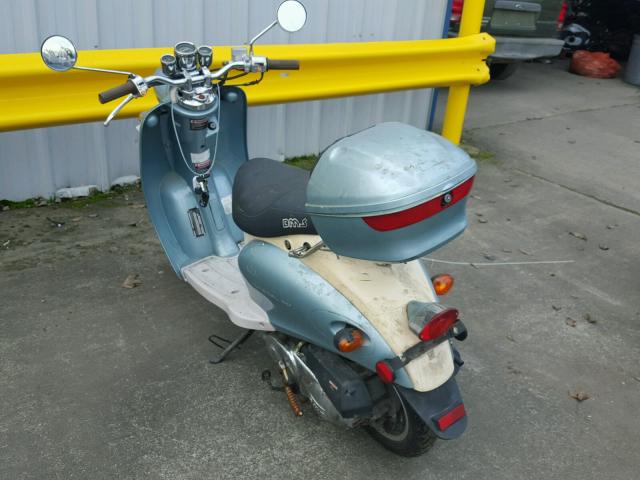 L5YACBPAXC1138044 - 2012 TAZH SCOOTER BLUE photo 3