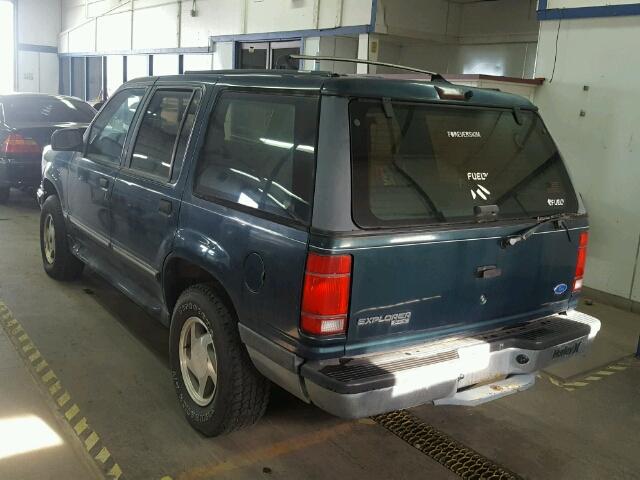 1FMDU34XXRUC84155 - 1994 FORD EXPLORER GREEN photo 3