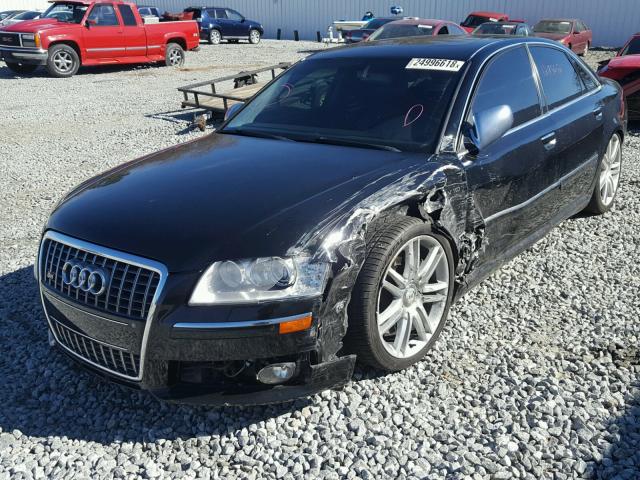 WAUPN44E17N014934 - 2007 AUDI S8 QUATTRO BLACK photo 2