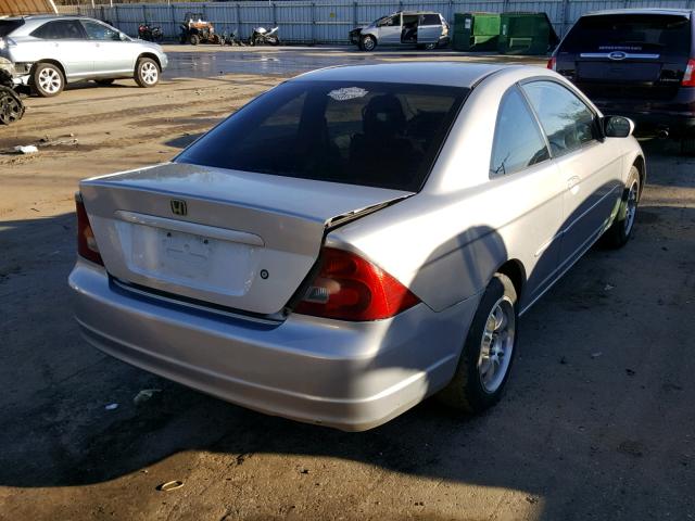 1HGEM21973L004361 - 2003 HONDA CIVIC EX GRAY photo 4