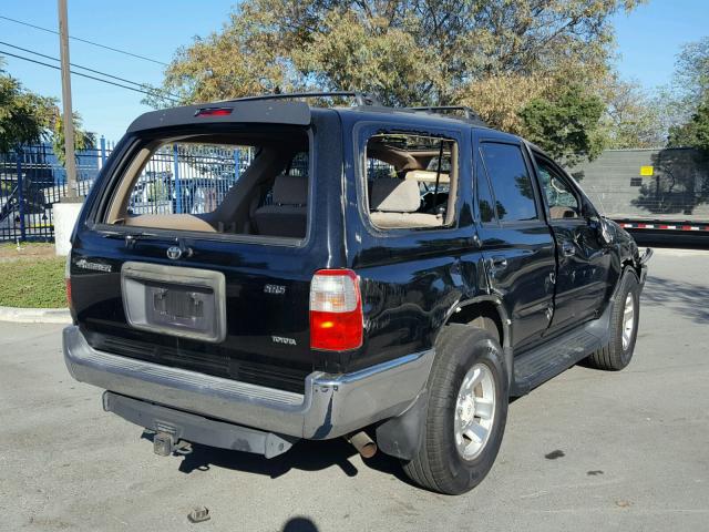 JT3GN86R0Y0162263 - 2000 TOYOTA 4RUNNER SR BLACK photo 4