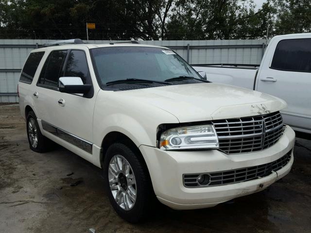 5LMFU28528LJ00775 - 2008 LINCOLN NAVIGATOR WHITE photo 1