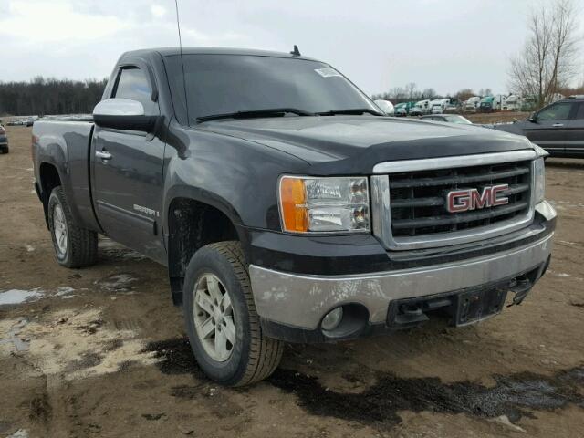 1GTEK14007Z515554 - 2007 GMC NEW SIERRA BLACK photo 1