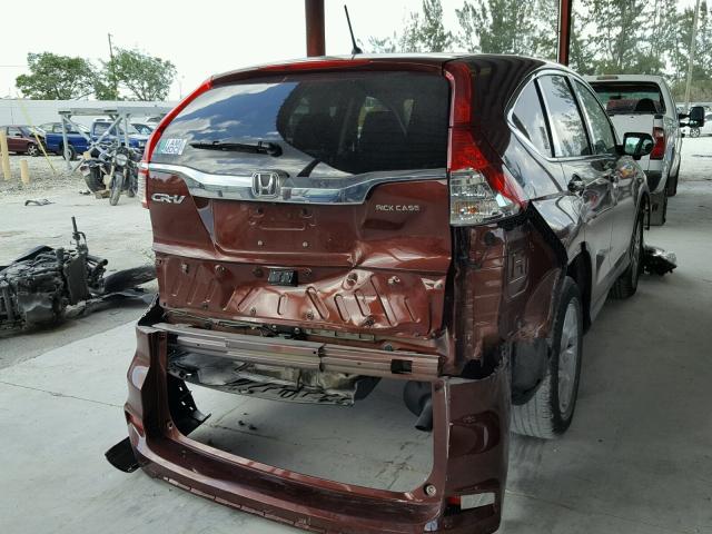 3CZRM3H58FG707410 - 2015 HONDA CR-V EX BROWN photo 4