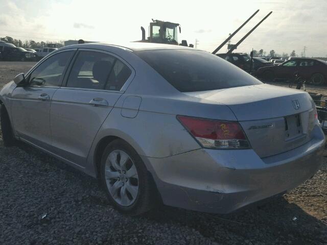 JHMCP26718C058152 - 2008 HONDA ACCORD EX SILVER photo 3