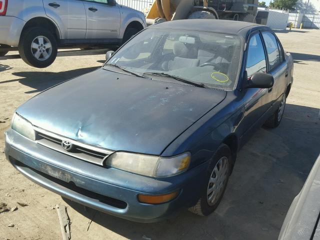 1NXAE09B5RZ215126 - 1994 TOYOTA COROLLA LE GREEN photo 2