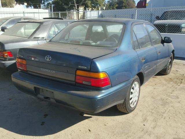 1NXAE09B5RZ215126 - 1994 TOYOTA COROLLA LE GREEN photo 4