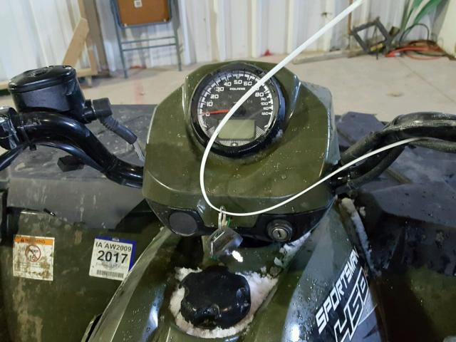 4XASEA501HA635671 - 2017 POLARIS SPORTSMAN 绿色 照片 5