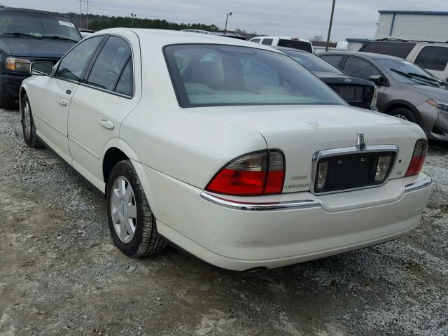 1LNHM86S94Y688159 - 2004 LINCOLN LS WHITE photo 3