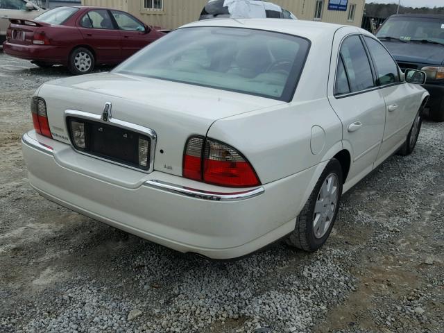 1LNHM86S94Y688159 - 2004 LINCOLN LS WHITE photo 4