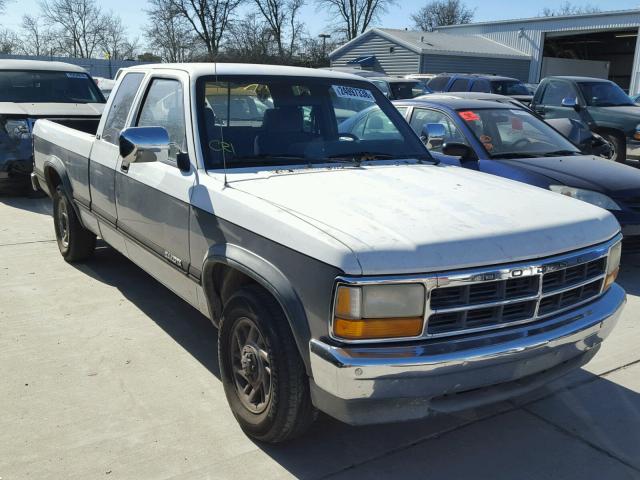 1B7FL23X0NS607811 - 1992 DODGE DAKOTA WHITE photo 1