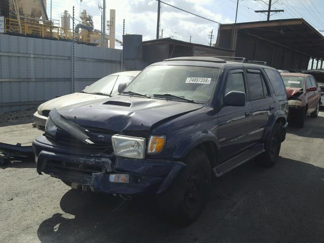 JT3GN86R020238247 - 2002 TOYOTA 4RUNNER SR BLUE photo 2