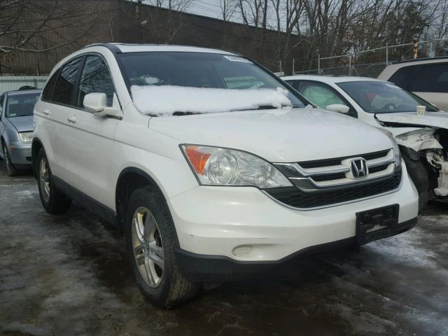 5J6RE4H74AL046541 - 2010 HONDA CR-V EXL WHITE photo 1