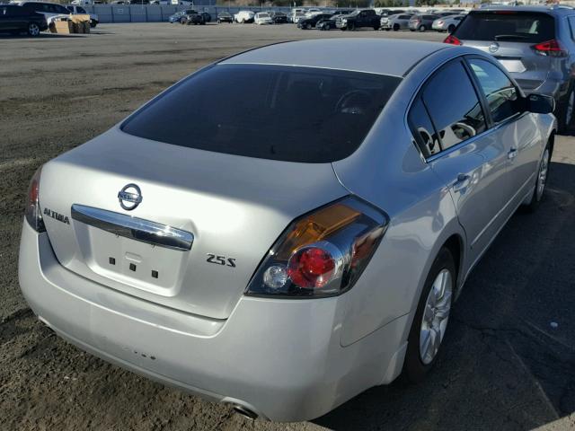 1N4AL2AP1CC128694 - 2012 NISSAN ALTIMA BAS SILVER photo 4