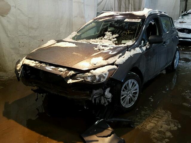 4S3GTAB64J3718096 - 2018 SUBARU IMPREZA PR GRAY photo 2