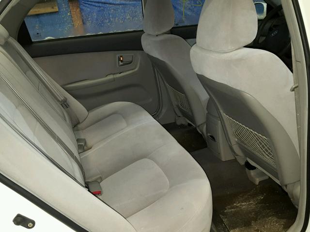 KNAFE121975410295 - 2007 KIA SPECTRA EX WHITE photo 6