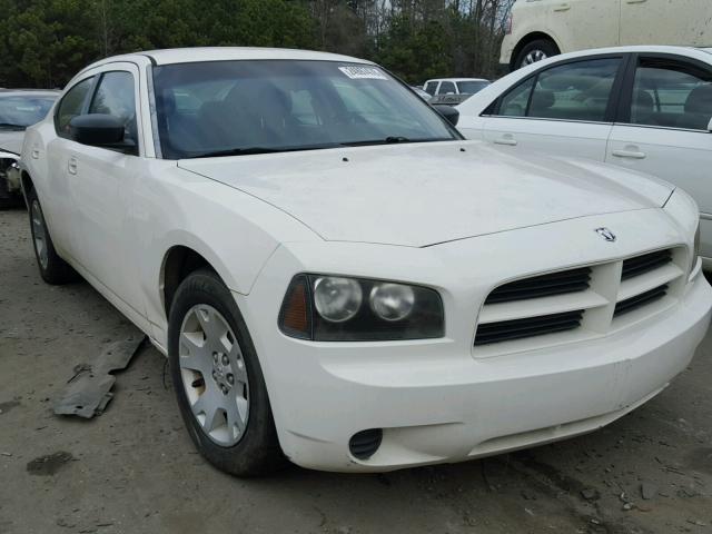 2B3KA43R07H695594 - 2007 DODGE CHARGER SE WHITE photo 1