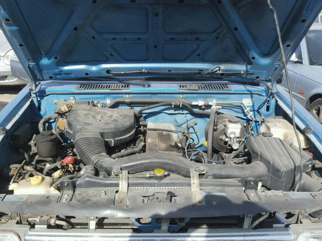 1N6SD16SXSC354134 - 1995 NISSAN TRUCK KING BLUE photo 7