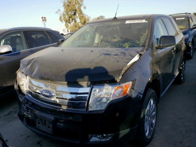 2FMDK49C97BB53108 - 2007 FORD EDGE SEL P BLACK photo 2