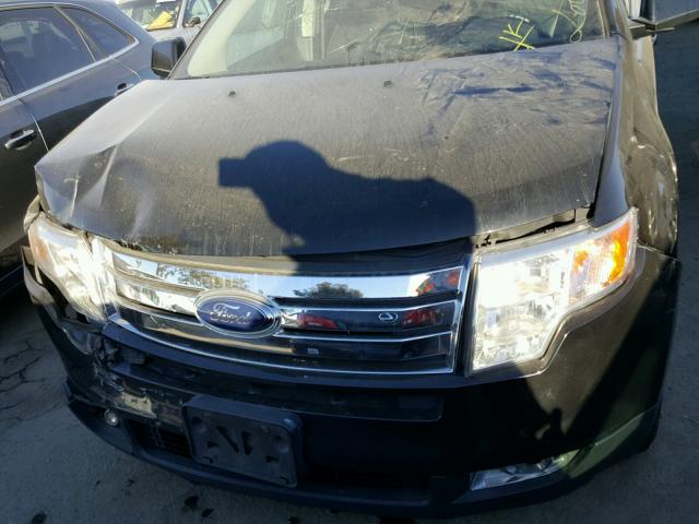 2FMDK49C97BB53108 - 2007 FORD EDGE SEL P BLACK photo 7