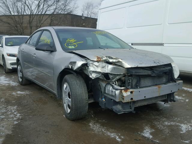 1G2ZF55BX64205957 - 2006 PONTIAC G6 SE SILVER photo 1