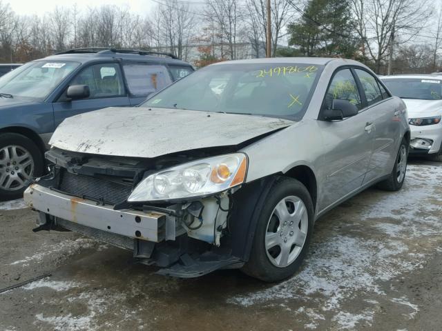 1G2ZF55BX64205957 - 2006 PONTIAC G6 SE SILVER photo 2