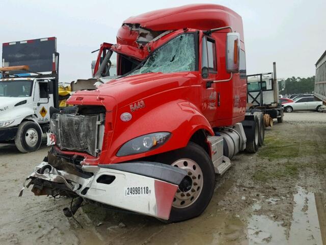 3HSDJSNR9FN667061 - 2015 INTERNATIONAL PROSTAR RED photo 2