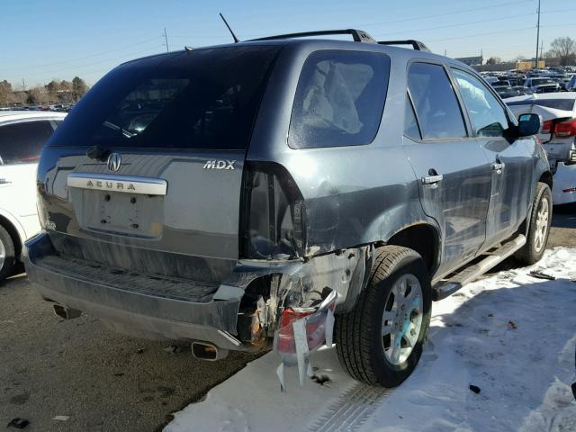 2HNYD18964H518058 - 2004 ACURA MDX TOURIN BLUE photo 4