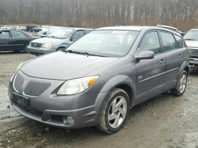 5Y2SM63865Z419443 - 2005 PONTIAC VIBE GRAY photo 2