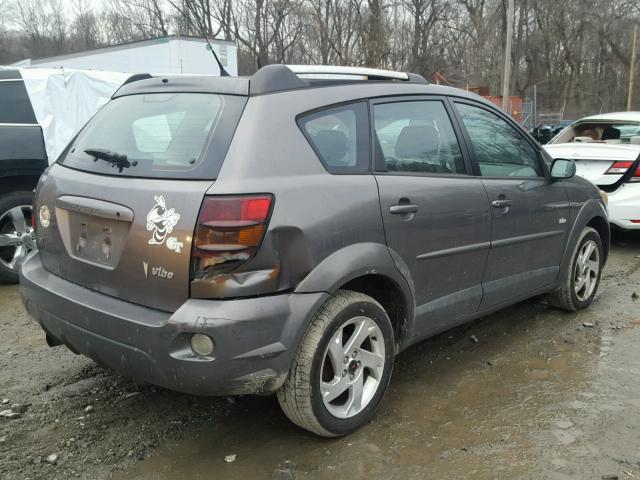 5Y2SM63865Z419443 - 2005 PONTIAC VIBE GRAY photo 4