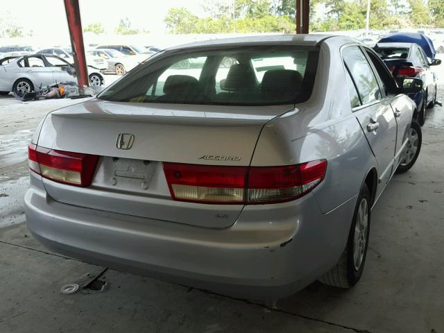 1HGCM56324A031932 - 2004 HONDA ACCORD LX GRAY photo 4