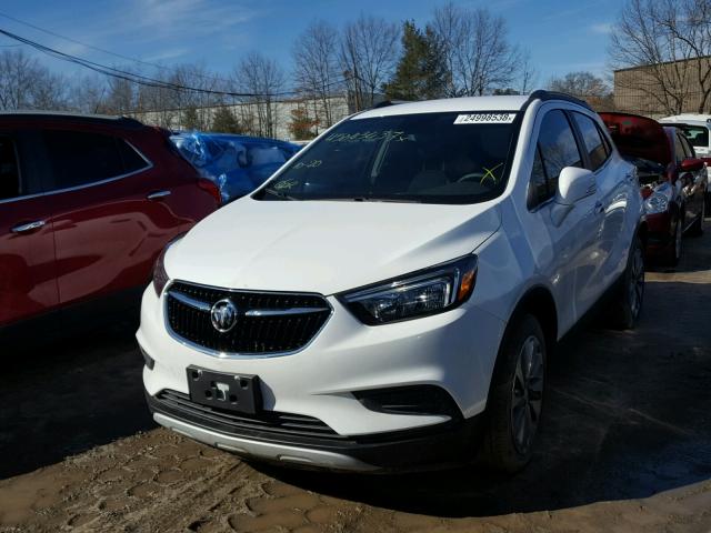 KL4CJ3SB5HB043558 - 2017 BUICK ENCORE WHITE photo 2