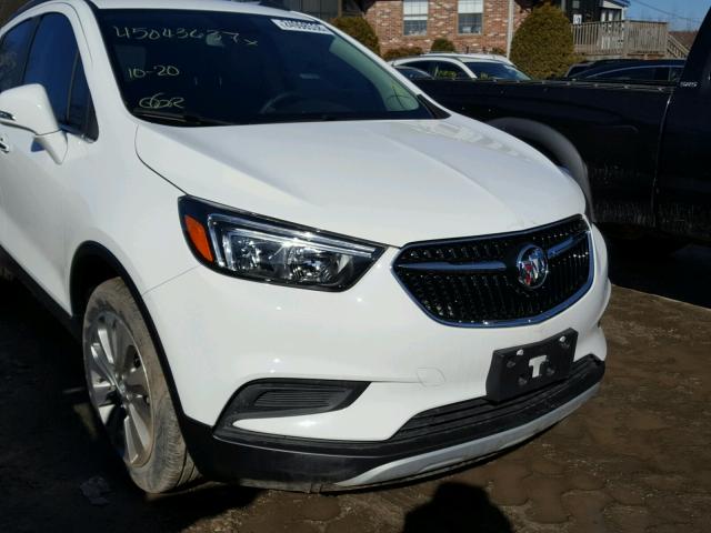 KL4CJ3SB5HB043558 - 2017 BUICK ENCORE WHITE photo 9