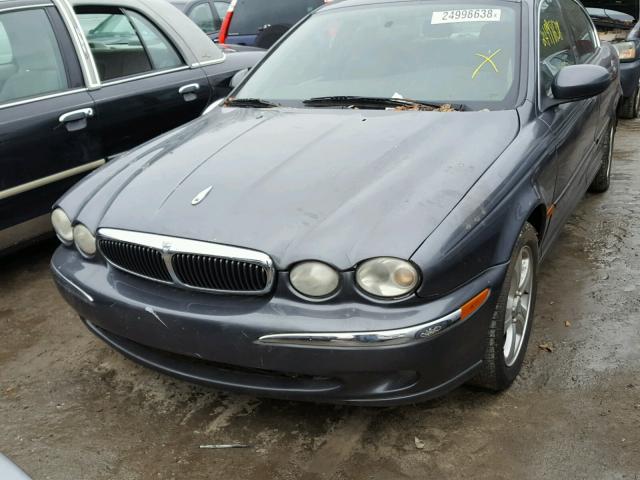 SAJEA51C32WC10735 - 2002 JAGUAR X-TYPE 3.0 BLUE photo 9