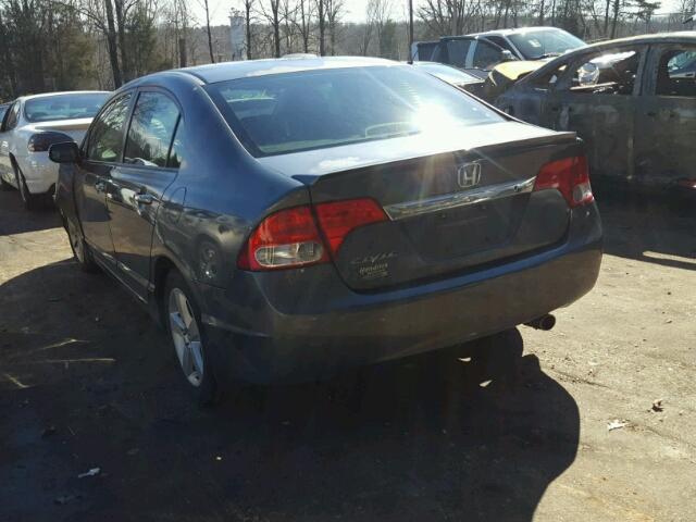 2HGFA1F69AH507163 - 2010 HONDA CIVIC GRAY photo 3