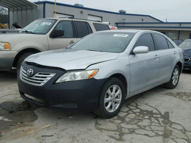 4T1BE46K27U621166 - 2007 TOYOTA CAMRY NEW SILVER photo 2