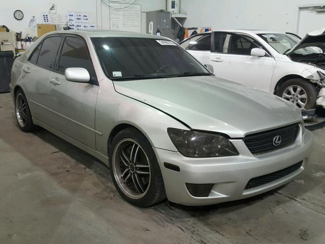 JTHBD182110013493 - 2001 LEXUS IS 300 SILVER photo 1