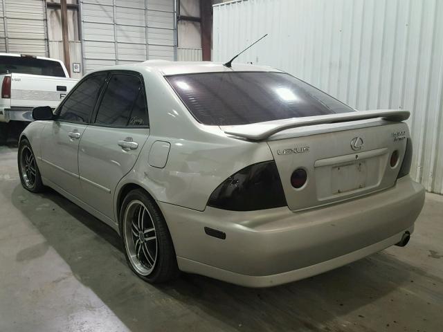 JTHBD182110013493 - 2001 LEXUS IS 300 SILVER photo 3