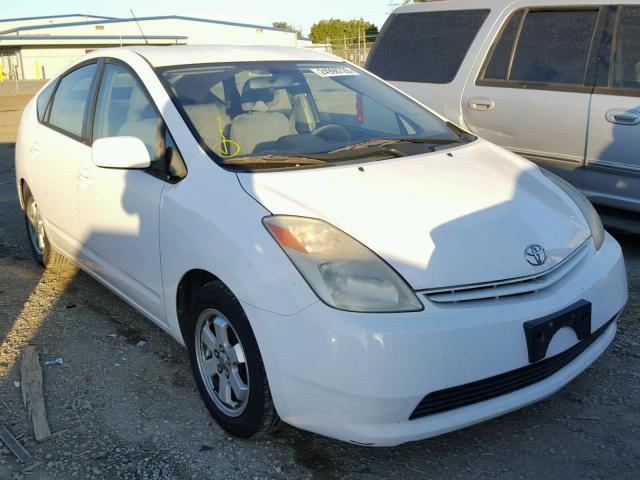 JTDKB20U840019841 - 2004 TOYOTA PRIUS WHITE photo 1