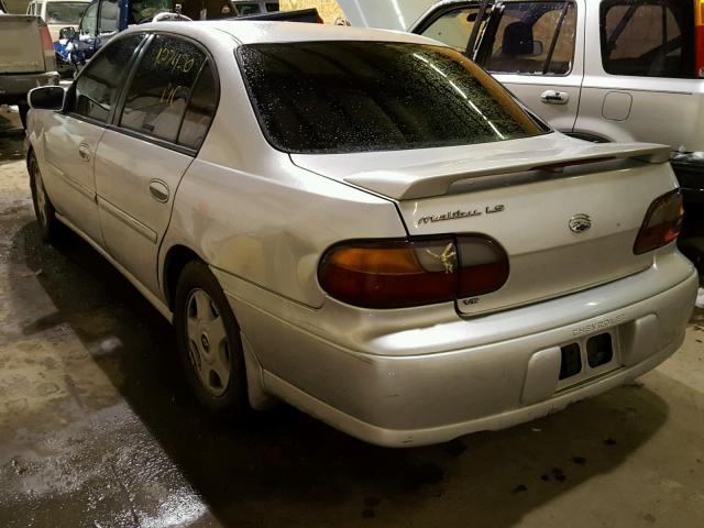 1G1NE52J816261653 - 2001 CHEVROLET MALIBU LS SILVER photo 3