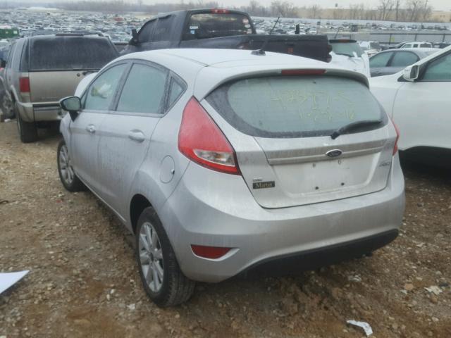 3FADP4EJ2BM166970 - 2011 FORD FIESTA SE SILVER photo 3