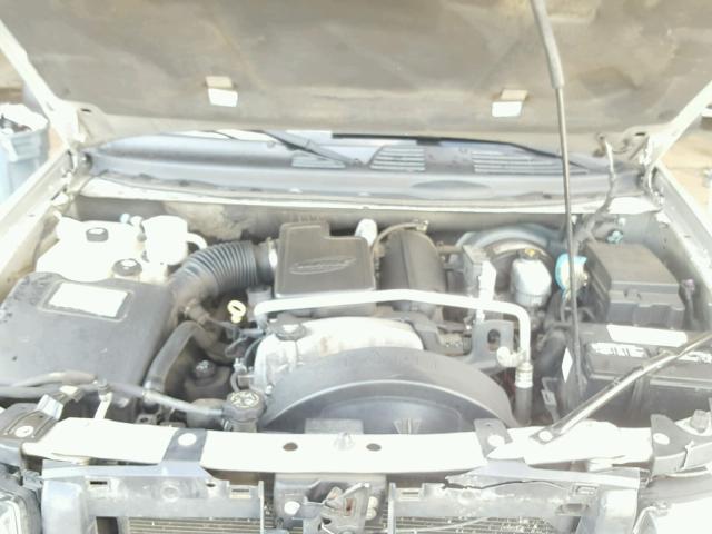 1GNDS13S282182936 - 2008 CHEVROLET TRAILBLAZE SILVER photo 7