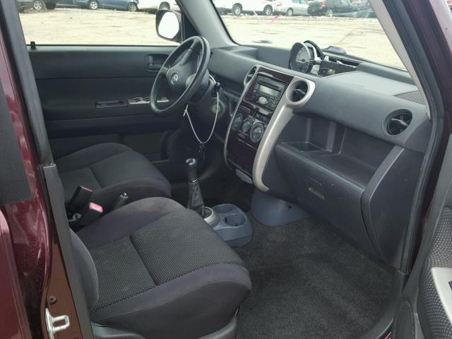 JTLKT334X54006151 - 2005 TOYOTA SCION XB 栗色 照片 5