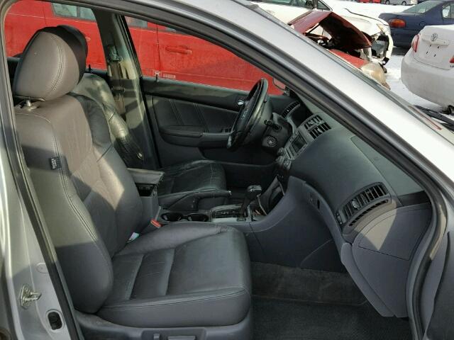 1HGCM66527A072718 - 2007 HONDA ACCORD EX SILVER photo 5