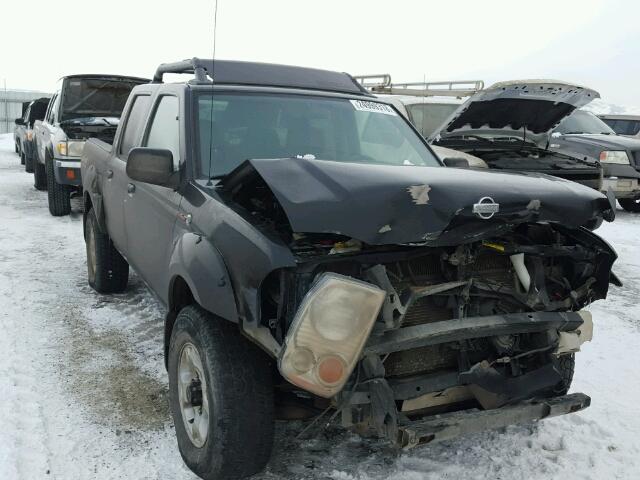 1N6MD27Y91C372804 - 2001 NISSAN FRONTIER C BLACK photo 1