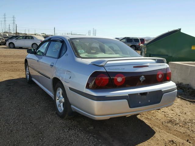 2G1WH52K639385730 - 2003 CHEVROLET IMPALA LS SILVER photo 3