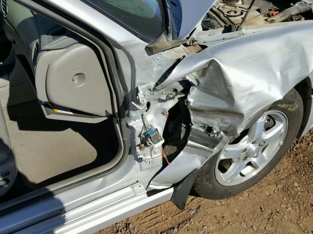 2G1WH52K639385730 - 2003 CHEVROLET IMPALA LS SILVER photo 9